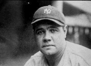 The Great Bambino, George Herman Ruth, photo courtesy of PDImages.com